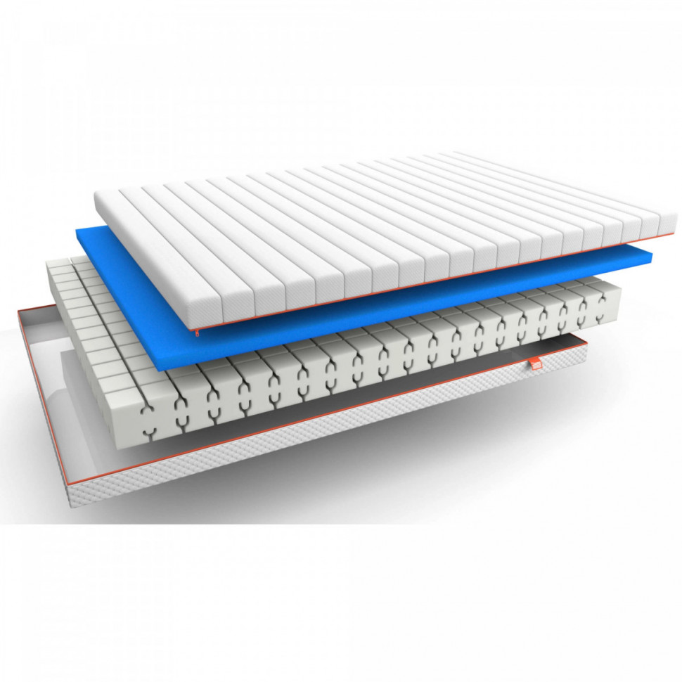 Матрас беспружинный МЕТ АЭРО, ширина 104 см