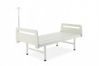 Кровать для лежачих больных с матрасом Мед-Мос Е-18 ЛДСП (светлое дерево)