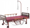 Кровать для лежачих больных электрическая MMED-MOS YG-2 (ЛДСП кор, 6 секций, матрас, уголки, столик, ванночка, К, ТУ)
